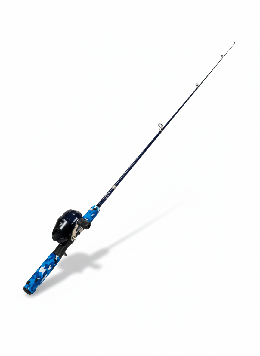 Teach a Kid to Fish – Kids Fishing Rod & Reel Combo with Tackle Kit