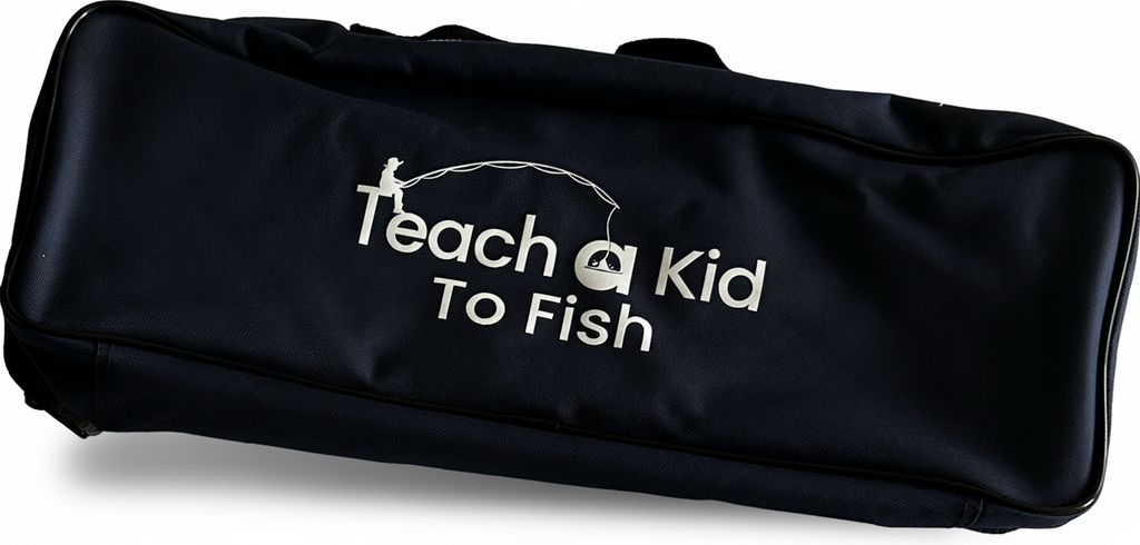 Teach a Kid to Fish – Kids Fishing Rod & Reel Combo with Tackle Kit